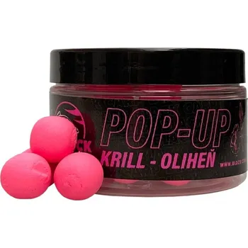 Boilies Plovoucí Boilies Black Carp Pop-Up 15mm 50gr Ostružina