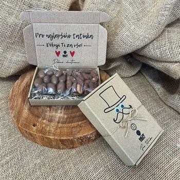 Nutworld.cz Dárková krabička 2x50g PRO TATÍNKA MIX