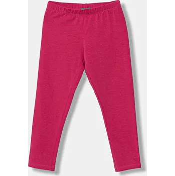 Dívčí legíny Dětské legíny United Colors of Benetton růžová barva, 3MT1GF01L 3MT1GF01L.P.Season.9BYA 42X, vel. 98