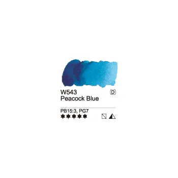 Speciální výtvarná barva Akvarelová barva Mijello 15ml – 543 Peacock Blue (Akvarelová barva Mijello 15ml – 543 Peacock Blue)