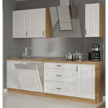 Kuchyňská linka Kuchyňská linka Stilo, sestava N, 230 artisan/bílé MDF
