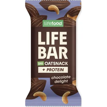 Lifefood Lifebar Oat Snack Protein čokoládový BIO 40 g uni