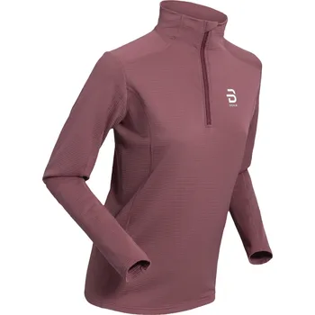 Pánská mikina Bjorn Daehlie Half Zip Grid Women - Wild Berry