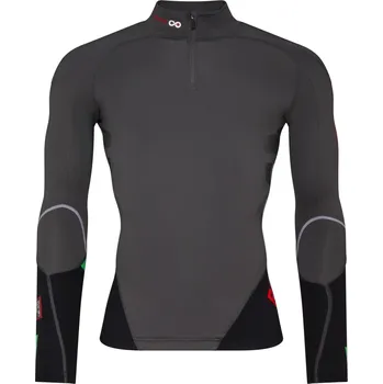 Pánská mikina Rossignol Infini Compression Race Top - onyx grey M