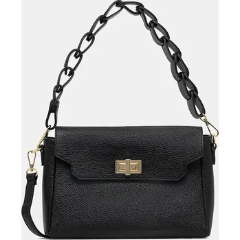 Kabelka Kožená kabelka Answear.LAB 1047.ios černá 99X, vel. ONE SIZE