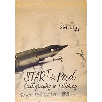 Umělecký papír SM.LT Papír na kaligrafii SMLT Star Pad Calligraphy A5, 90g/m, 30 listů