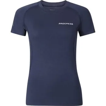 Dámské tričko E NKRZ dámské triko s bambusem tm.modrá S