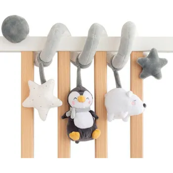 Hračka pro nejmenší Saro Baby Multifunkční spirála Polaris Grey