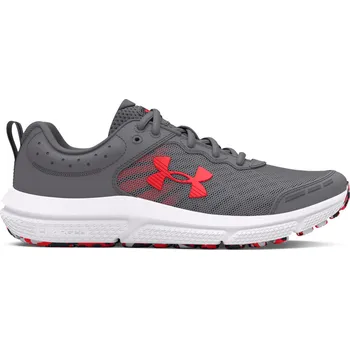 Chlapecké tenisky Chlapecká obuv Under Armour BGS Assert 10 velikost bot 6,5 Titan gray / red