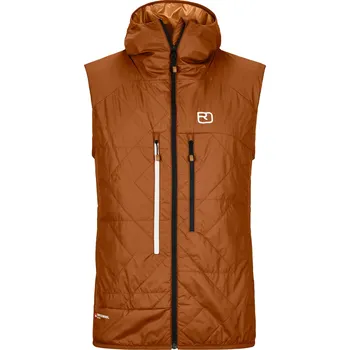 Skialpinistické vybavení Ortovox Swisswool Piz Boe Vest Men's - bristle brown XL