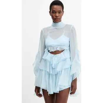 Dámské šaty Šaty Bardot 59973DB modrá 05X, vel. XS