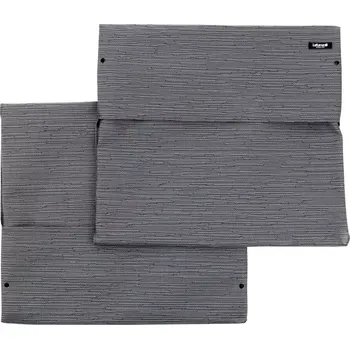 Potah sedadla Náhradní potah nízká lavice Lafuma Mobilier VENCE BatylineDUO šedá Obsidian