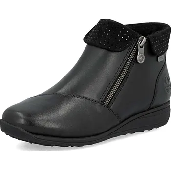 Dámské kozačky Dámská kotníková obuv RIEKER 47252-00 černá W5 41