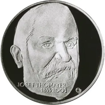 Stříbrná mince 200 Kč k 150. výročí narození Josefa Thomayera 2003 Proof