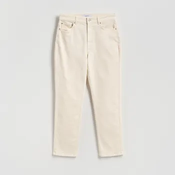 Dámské džíny Reserved - Džíny straight - bílá - 570CW-00X - 570CW-00X-34