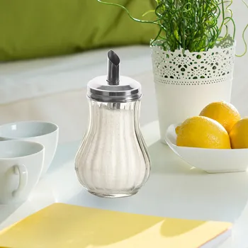 Cukřenka Market Cukřenka dávkovací 11cm sklo+nerez