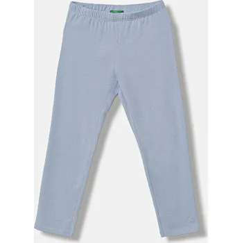 Dětské legíny United Colors of Benetton modrá barva, 3MT1GF01L 3MT1GF01L.P.Season.9BYA 05X, vel. 104