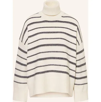 Dámský svetr Samsøe Samsøe Dámský Svetr S Rolákem Sakeiku, režná / černá, 40