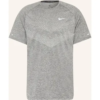Pánské tričko Nike Pánské Běžecké Triko Stride, šedá, M