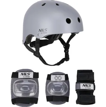 Helma na in-line Helma s chrániči NILS Extreme MR290+H230 šedá M