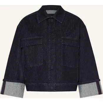 Dámský blejzr Opus Dámská Džínová Bunda Hollice, tmavě modrá, 40