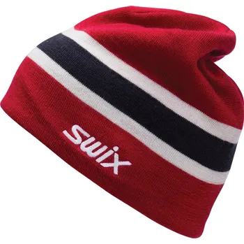 Čepice Swix Norway Beanie - Red S/M