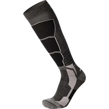 Pánské termo ponožky Mico Medium Weight Superthermo Natural Merino Ski Socks - antracite mel 47-49