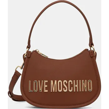 Kabelka Kabelka Love Moschino hnědá barva, JC4027PP1NKD0312 88X, vel. ONE SIZE