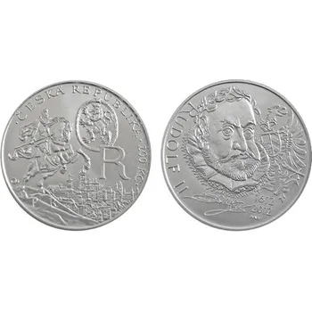 Stříbrná mince 200 Kč k 400. výročí – úmrtí Rudolfa II. 2012 Proof