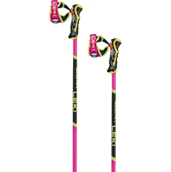 Sjezdová hůlka Leki WCR TBS SL 3D - neon pink/black/neon yellow