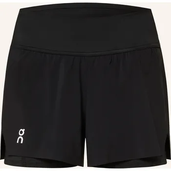 Dámské kraťasy On Dámské Tenisové Šortky 2 V 1 Court, černá, 42
