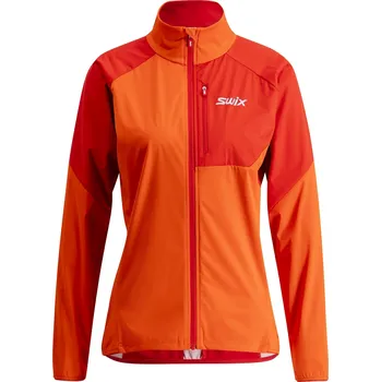 Swix Focus Wind Jacket W - Fiery Red/Swix Red M