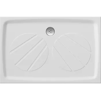 Sprchová vanička RAVAK GIGANT PRO CHROME sprchová vanička 120x80 cm, litý mramor, bez nožiček