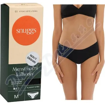 Snuggs Menstruační kalhotky stř.men.klasik střih M