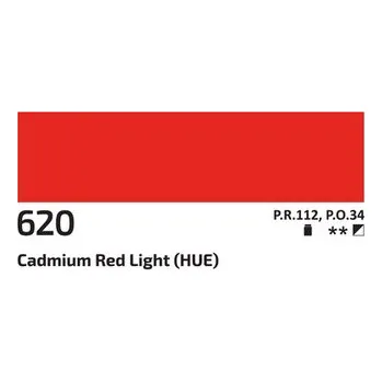 Vodová barva Akrylová barva Rosa 60ml – 620 cadmium red light (Akrylová barva Rosa 60ml – 620 cadmium red light)
