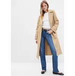 Kabát GAP Icon Trench Coat Khaki S