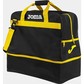 Sportovní taška JOMA SPORTOVNÍ TAŠKA S BOTNÍKEM - Černá, Žlutá - velikost S