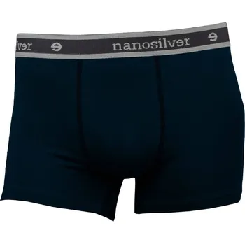 Boxerky NANO SILVER boxerky SEAMLESS dark blue - M