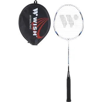 Badmintonová raketa Badmintonová raketa WISH Steeltec 9, modrá