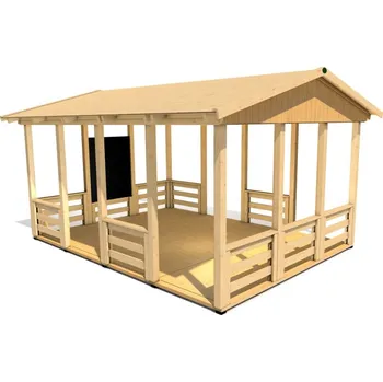 Zahradní domek Učebna s podlahou HEROLD A3344 14,1 m2