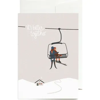 Dárková taška Roadtyping Greetingcard - Gondel Love uni