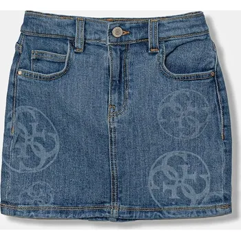 Dámská sukně Dětská riflová sukně Guess J5YD07.D4MS0.9BYA modrá 57X, vel. 158-166