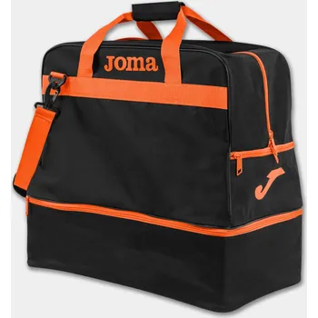 Sportovní taška JOMA SPORTOVNÍ TAŠKA S BOTNÍKEM - Černá, Oranžová - velikost S