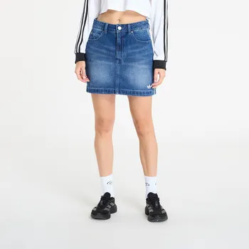 Dámská sukně Sukně adidas 3-Stripes Denim Mini Skirt Indigo Denim 34