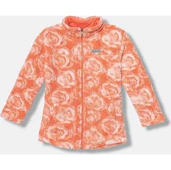 Chlapecká mikina Dětská fleecová mikina Columbia West Bend 2097061 oranžová 32X, vel. 152