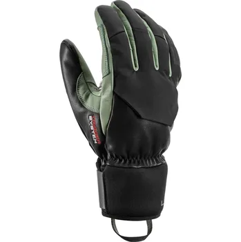 Leki Hevon 3D - black/dusty green 8.0