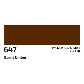 Vodová barva Akrylová barva Rosa 60ml – 647 burnt umber (Akrylová barva Rosa 60ml – 647 burnt umber)