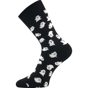 Pánské ponožky Ponožky Lonka - Devive, duchové Barva: Černá, Velikost: 35-38