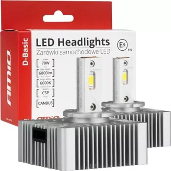 Autodoplněk AMIO LED žárovky hlavního svícení D5S D-Basic Series