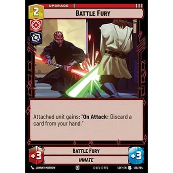 Sběratelská karetní hra Battle Fury 139/264 - Legends of the Force Typ karty: Foil